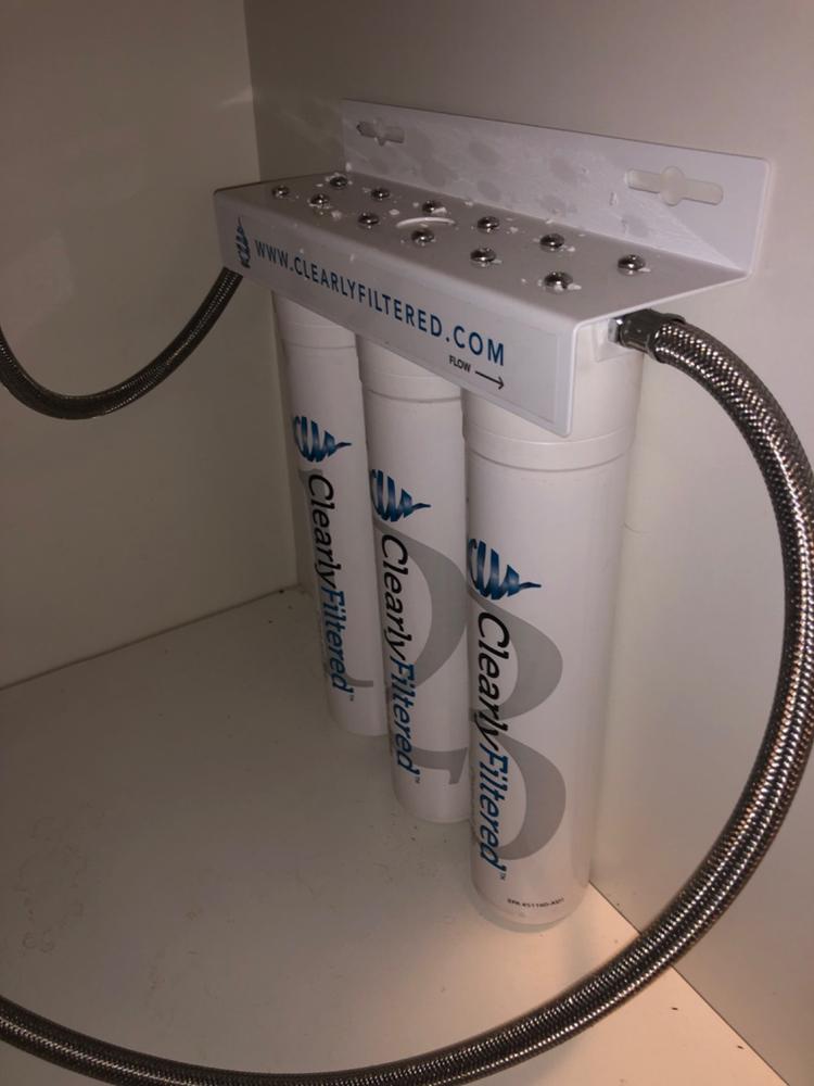 ClearlyFiltered 3-Stage Water Filter User Review 