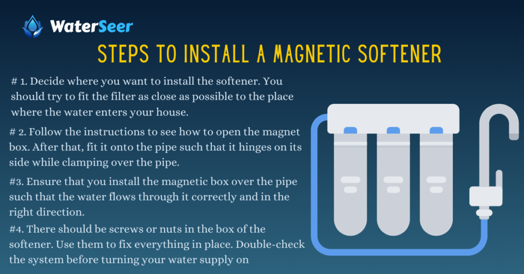 Steps To Install A Magnetic Softener