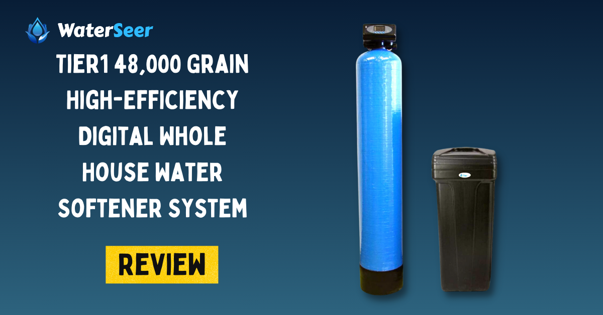 Tier1 48,000 Grain High-Efficiency Digital Whole House Water Softener System review