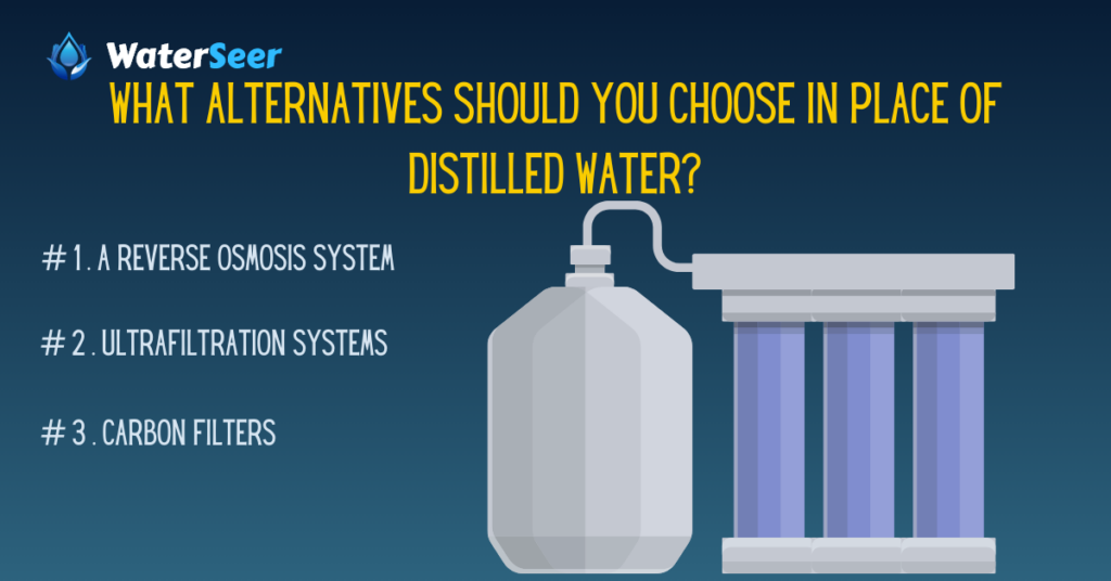 What Alternatives Should You Choose In Place of Distilled Water?