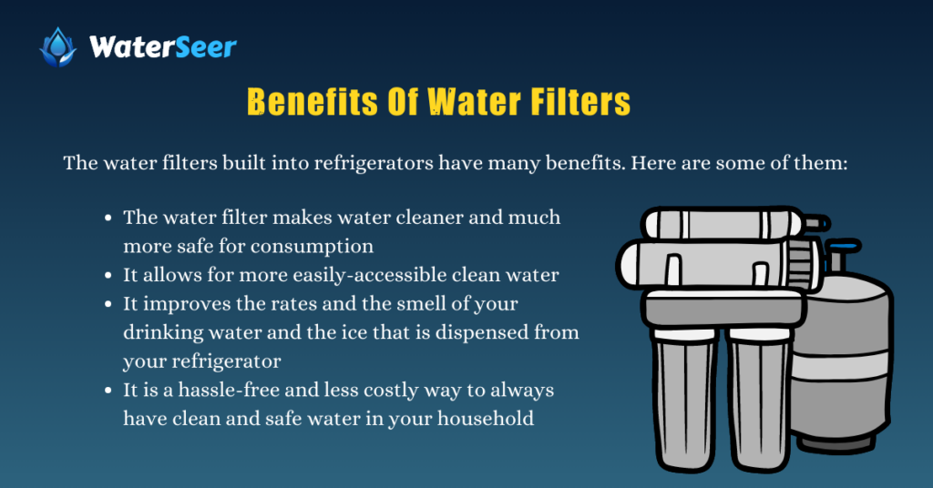 Benefits Of Water Filters