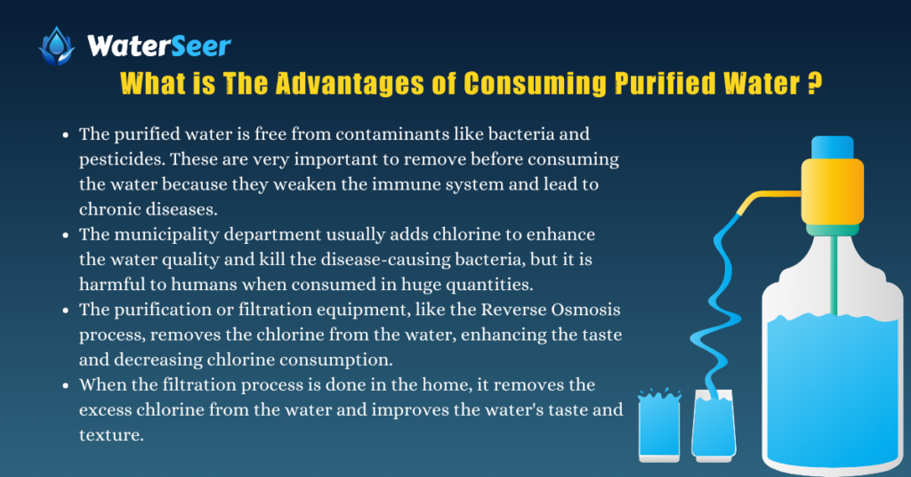 What is The Advantages of Consuming Purified Water