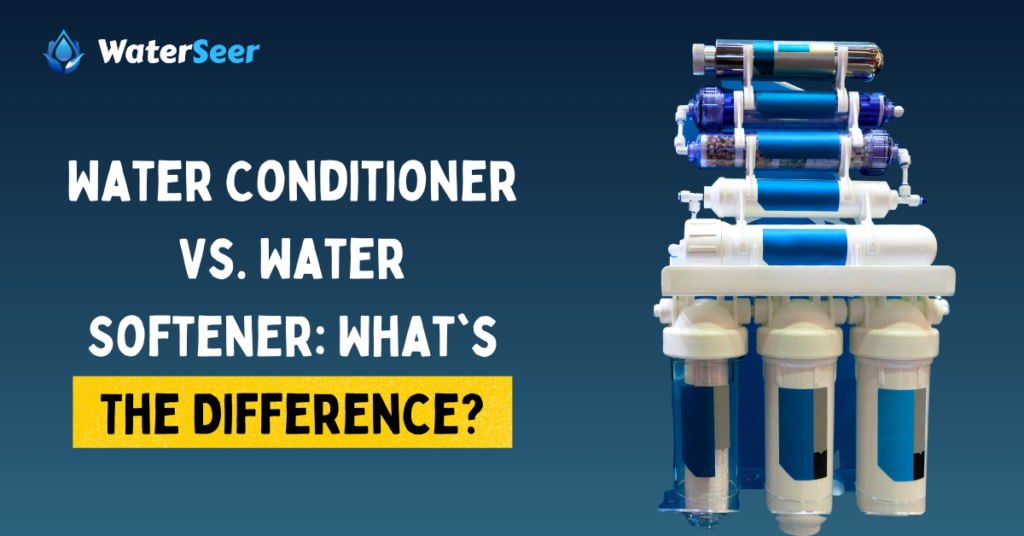 water conditioner vs softener