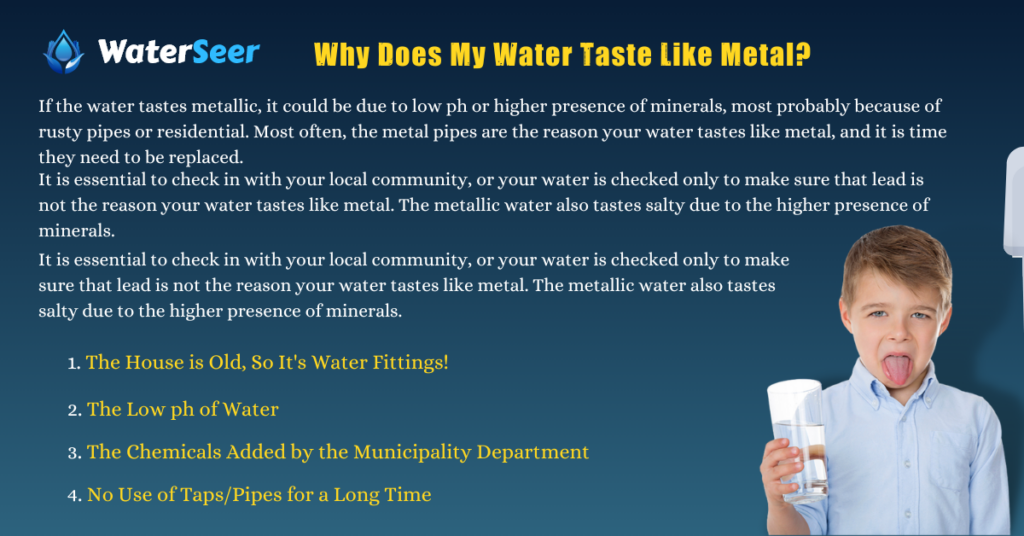 Why Does My Water Taste Like Metal?