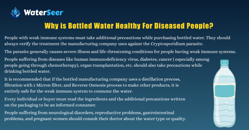 Why is Bottled Water Healthy For Diseased People?