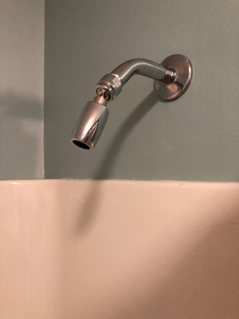 High Sierra's All Metal 1.5 GPM High-Efficiency Low Flow Showerhead i clicked a picture after installed