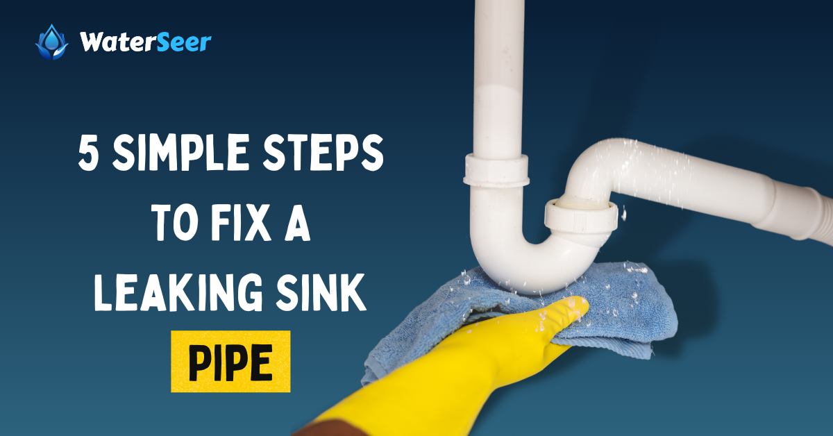 how to fix leaking pipe under sink