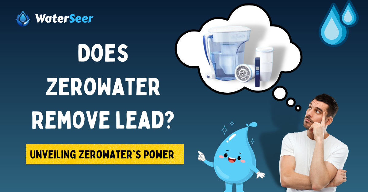 does zerowater remove lead