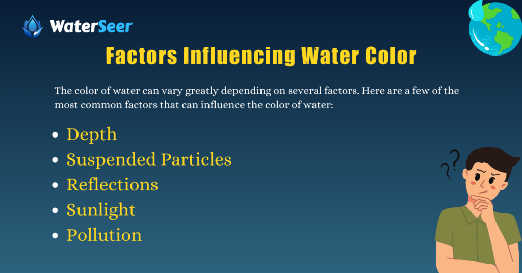 Factors Influencing Water Color