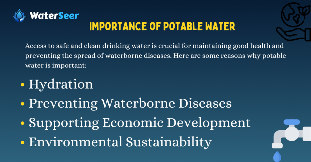 Importance of Potable Water