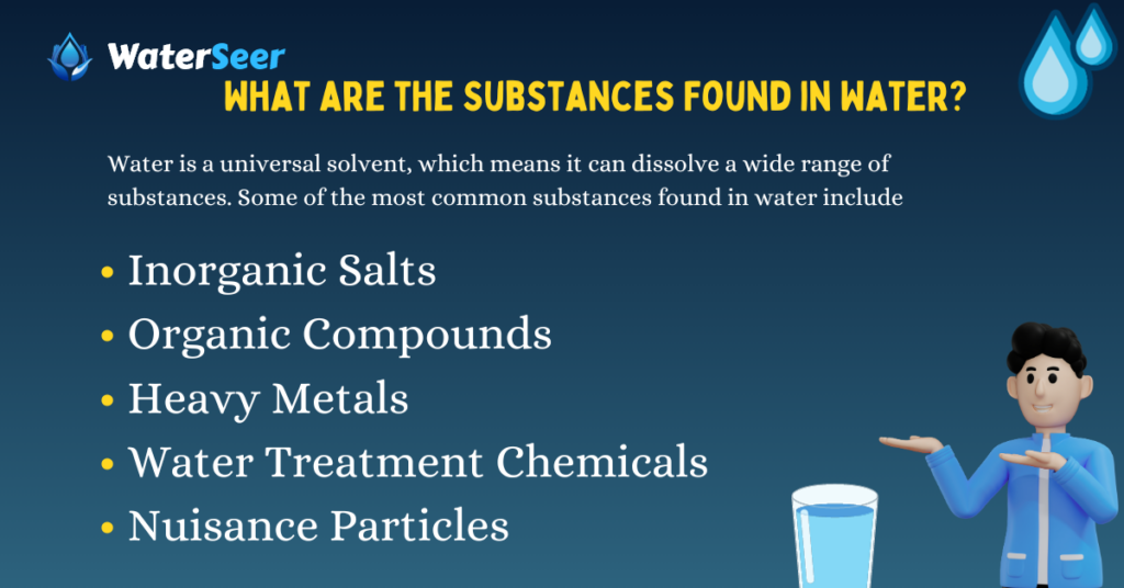 What are the Substances Found in Water