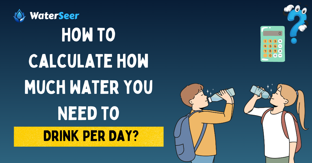 how to calculate how much water to drink