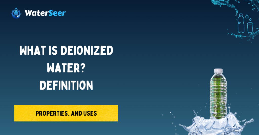 what is deionized water